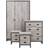 GFW Boston 4 Piece Wardrobe 105.6x182cm