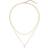 HUGO BOSS Cora Chain Necklace - Gold/Pearl