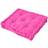 Homescapes Hot Plain Complete Decoration Pillows Pink (40x40cm)