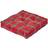 Homescapes Edward Tartan Cushion Complete Decoration Pillows Red (40x40cm)