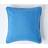 Homescapes 45 Rajput Ribbed Cushion Cover Blue (45x45cm)