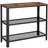 Vasagle Living Room Hall Vintage Brown/Black Konsolbord 35x101.5cm