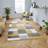 Think Rugs Matrix MT61 Hand High Density Yellow, Grey cm
