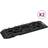 vidaXL Frikørselsplader 2 Stk 107 x 31 x 7 cm Nylon Sort