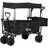 OutSunny Folding Trolley Cart Storage Wagon Beach Trailer