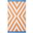 Lexington Graphic Cotton Velour strandhandduk Badlakan Blå, Beige, Vit