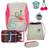 Scout Alpha Schulranzen-Set 4tlg Pink Cherry