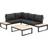 Greemotion Rio Lounge-Set, 1 Tisch einschl. 2 Sofas