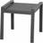 Siena Garden Havestol Aluminium Antracit Sort Sølv