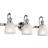 Elstead Lighting KL-CORA3-BATH Väggarmatur