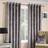 Homescapes 167cm Drop 182cm, Silver Luxury Crushed