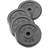 York Cast Iron Weight Plates 4 X 5kg