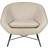 Ethnicraft Fauteuil Rembourré Barrow Beige Mousse Haute Densité Lounge Chair