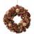 36cm 14" Diameter Gold Pinecone Wreath 30cm 12" Decoration