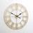 Melody Maison Skeleton Gold Wall Clock 80cm
