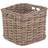 RED HAMPER Square Kubu Rattan Basket