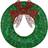 CGC Lighting Extra Large 90cm Luxury Christmas Wreath Decoration