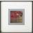 Premier Housewares Poppy White Framed Art 53x53cm
