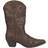 Roper Chloe Snip Toe Cowboy - Brown