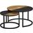 Wohnling Sofaborde Redeborde Sæt Af 2 Stk Sofabord 60x60cm