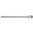 Fischer 100 x Chipboard Screws Power-Fast II 5.0 x 100 Countersunk Head with Phillips Partial Thread Galvanised Blue Passivated 100pcs