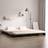 vidaXL 120x190 Small Double massivt Sengeramme