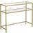Vasagle Glass Gold Transparent Console Table