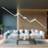Briloner LED Loftlampe Staff 3.000 K Loftplafond