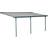 Palram Grey Canopia Feria Patio Cover 3X6.10 Grey Clear