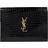 Saint Laurent Cassandre croc-effect leather pouch