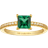 Sif Jakobs Ellera Ring - Gold/Green/Transparent