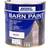 Bedec Barn Paint Semi-Gloss Black, White