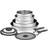 Tefal Jamie Oliver Ingenio Set med lock 9 delar