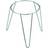 sauvic Galvanised Flower Pot Stand Ø 18 cm
