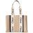 Chloé Woody Medium Shopper Väska - Beige