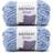 Bernat Filato Velvet Smokey Blue Confezione da 2 300 g