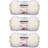 Bernat Softee Baby Antique White Yarn 3 Pack of 141g 5oz Acrylic 3 DK Light 362 Yards Knitting Crochet