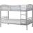 SECONIQUE Ventura 3 Silver Bunk Bed 101x201cm