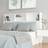 vidaXL Cabinet White Headboard 160cm