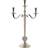 Dkd Home Decor Kandelaber 30 12 Sølvfarvet Aluminium Chromsalt Lysestage