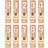 Globos Kagelys med 0 i rosegold