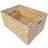 RED HAMPER Rectangular Water Hyacinth Storage Basket