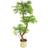 Leaf 140cm Realistic Japanese Fruticosa Tree Ficus Tree Artificial Plant