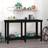 vidaXL arbejdsbord 140x50x80 massivt fyrretræ Skrivebord