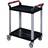 Barton Black 2 Trolley Table