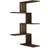 Hanah Home Canitor Walnut Vägghylla 51cm