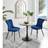 Elina White Dining Table