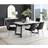 Furniturebox Carson Dining Set 90x160cm 7pcs