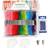 Oriental Trading Incraftables Embroidery Floss for Friendship Bracelets String Making 100pcs Multicolor