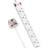 ExtraStar 6 Gang Surge-Protected Extension Lead White 5m
